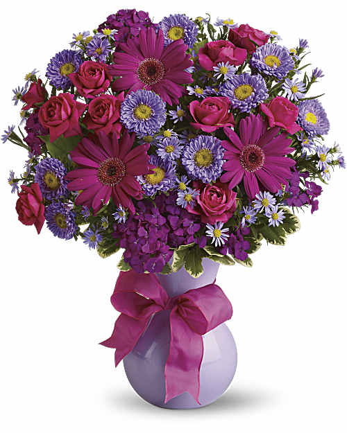 Pink | Mixed Bouquets | Joyful Jubilee Bouquet | Same Day Flower Delivery by Teleflora