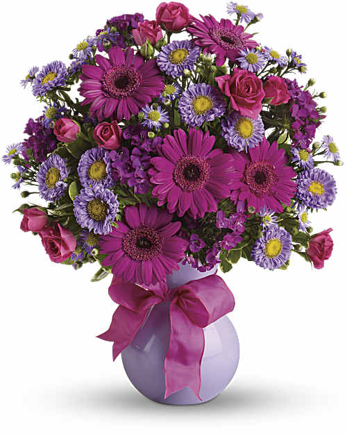 Pink | Mixed Bouquets | Joyful Jubilee Bouquet | Same Day Flower Delivery by Teleflora