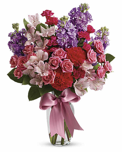 Pink | Mixed Bouquets | Jumping For Joy Bouquet | Same Day Flower Delivery by Teleflora