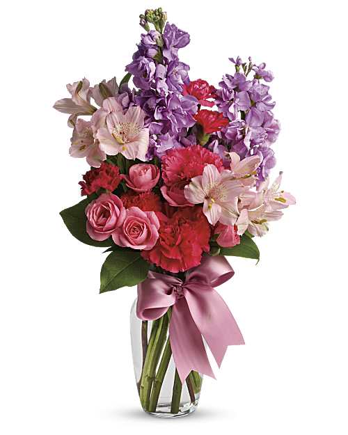 Pink | Mixed Bouquets | Jumping For Joy Bouquet | Same Day Flower Delivery by Teleflora