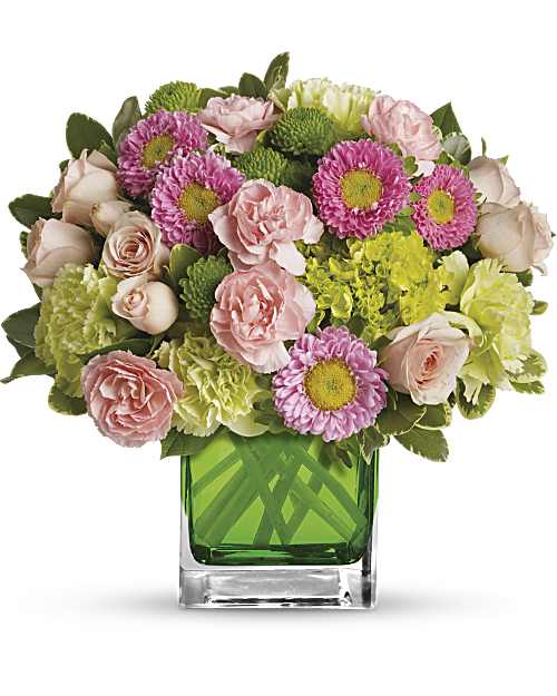 Pink | Mixed Bouquets | Make Her Day Bouquet | Same Day Flower Delivery by Teleflora
