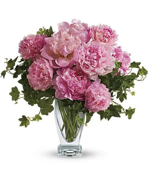 Pink | Mixed Bouquets | Perfect Peonies Bouquet | Same Day Flower Delivery by Teleflora