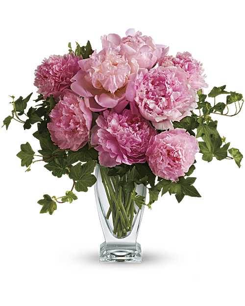 Pink | Mixed Bouquets | Perfect Peonies Bouquet | Same Day Flower Delivery by Teleflora