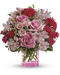 Pink | Mixed Bouquets | Pink Grace Bouquet | Same Day Flower Delivery by Teleflora