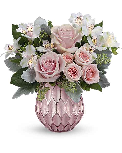 Pink | Mixed Bouquets | Pink Pastel Bouquet | Same Day Flower Delivery by Teleflora
