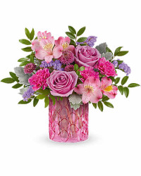 Pink | Mixed Bouquets | Pink Rhapsody Bouquet | Same Day Flower Delivery by Teleflora