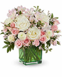 Pink | Mixed Bouquets | Pops Of Pink Bouquet | Same Day Flower Delivery by Teleflora