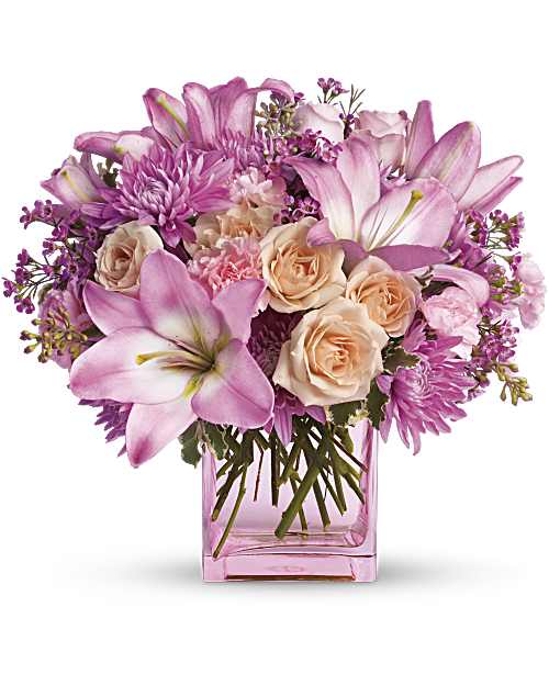 Pink | Mixed Bouquets | Possibly Pink Bouquet | Same Day Flower Delivery by Teleflora