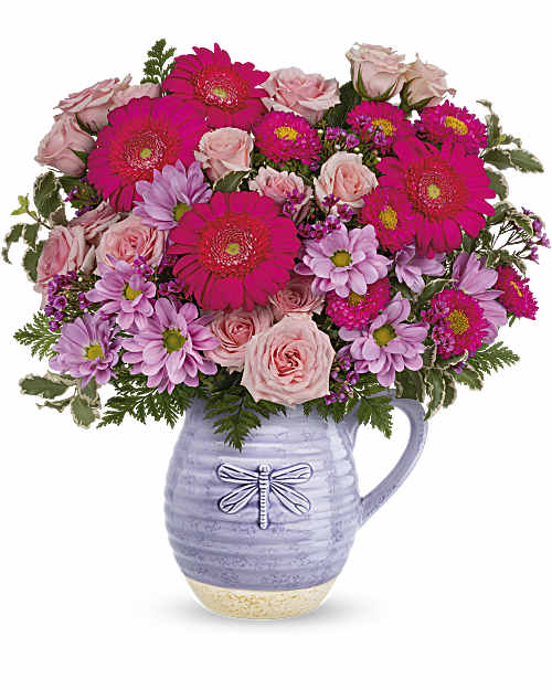 Pink | Mixed Bouquets | Pour On The Lavender Bouquet | Same Day Flower Delivery by Teleflora