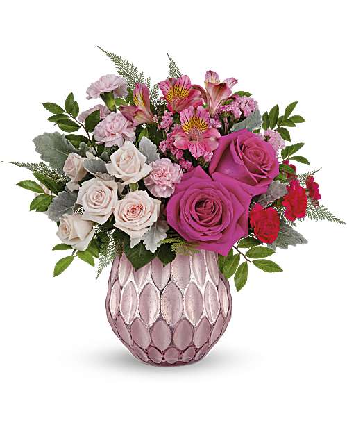 Pink | Mixed Bouquets | Pretty Love Bouquet | Same Day Flower Delivery by Teleflora