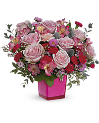 Pink | Mixed Bouquets | Rosy Moment Bouquet | Same Day Flower Delivery by Teleflora