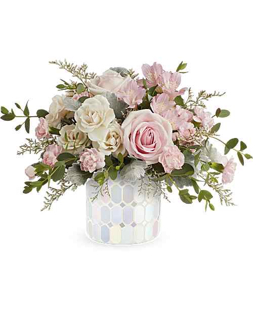 Pink | Mixed Bouquets | Rosy Skies Bouquet | Same Day Flower Delivery by Teleflora