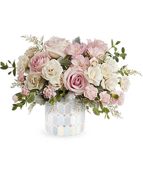 Pink | Mixed Bouquets | Rosy Skies Bouquet | Same Day Flower Delivery by Teleflora
