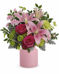 Pink | Mixed Bouquets | Savannah Blush Bouquet | Same Day Flower Delivery by Teleflora