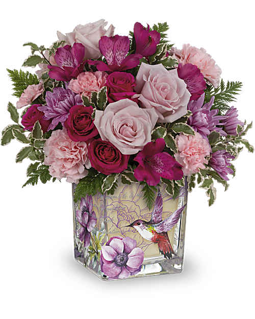 Pink | Mixed Bouquets | Sweet Hummingbird Bouquet | Same Day Flower Delivery by Teleflora