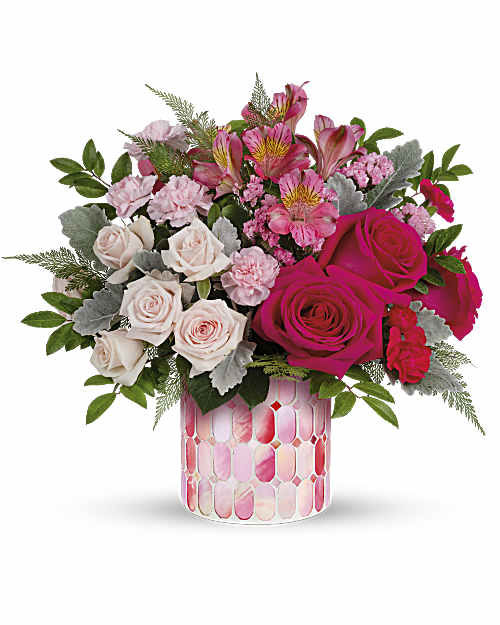 Pink | Mixed Bouquets | Tender Reflections Bouquet | Same Day Flower Delivery by Teleflora