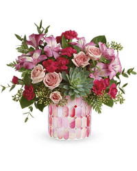 Pink | Mixed Bouquets | Wild Romance Bouquet | Same Day Flower Delivery by Teleflora