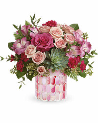 Pink | Mixed Bouquets | Wild Romance Bouquet | Same Day Flower Delivery by Teleflora