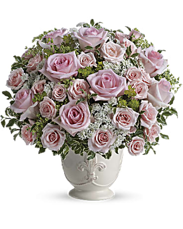 Pink | Parisian Pinks With Roses Bouquet | Same Day Flower Delivery by Teleflora