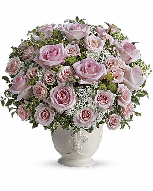 Pink | Parisian Pinks With Roses Bouquet | Same Day Flower Delivery by Teleflora