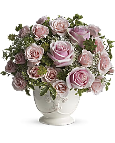 Pink | Parisian Pinks With Roses Bouquet | Same Day Flower Delivery by Teleflora