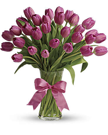 Pink | Precious Pink Tulips | Same Day Flower Delivery by Teleflora