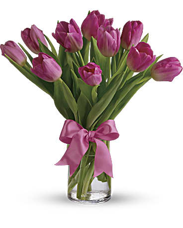 Pink | Precious Pink Tulips | Same Day Flower Delivery by Teleflora