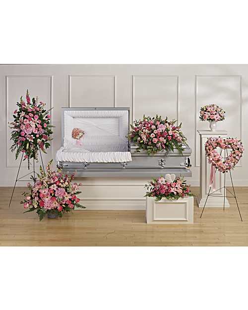 Pink | Roses | Beautiful Memories Collection Bouquet | Same Day Flower Delivery by Teleflora