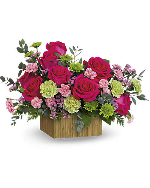 Pink | Roses | Chasing Sunsets Bouquet | Same Day Flower Delivery by Teleflora