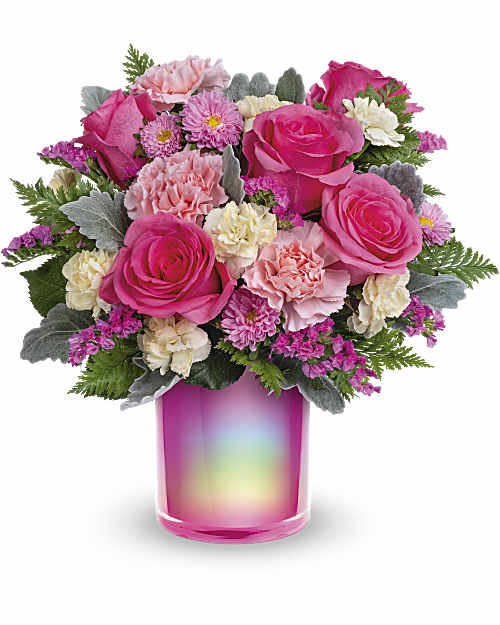 Pink | Roses | Magical Muse Bouquet | Same Day Flower Delivery by Teleflora