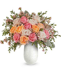 Pink | Roses | Opal Garden Bouquet | Same Day Flower Delivery by Teleflora