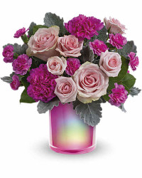 Pink | Roses | Pink Magic Bouquet | Same Day Flower Delivery by Teleflora