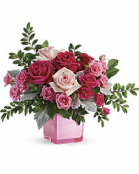 Pink | Roses | Pink Power Bouquet | Same Day Flower Delivery by Teleflora
