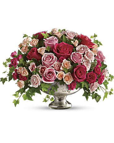 Pink | Roses | Queen's Court Bouquet | Same Day Flower Delivery by Teleflora