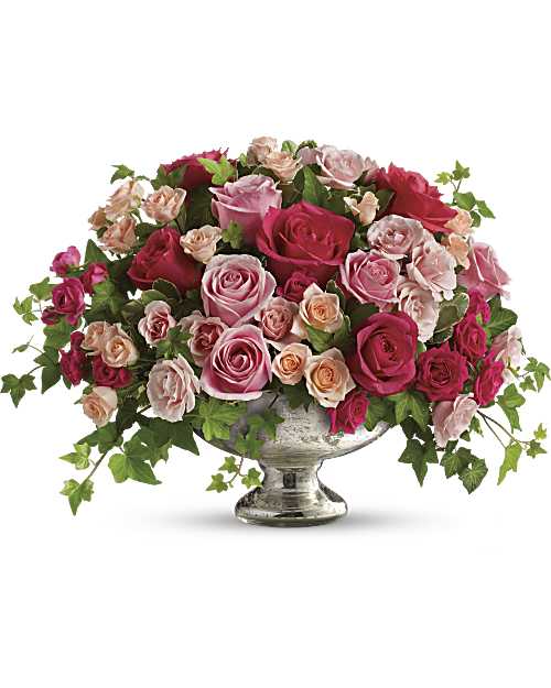 Pink | Roses | Queen's Court Bouquet | Same Day Flower Delivery by Teleflora