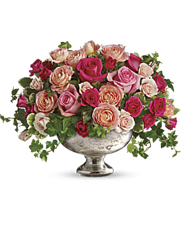 Pink | Roses | Queen's Court Bouquet | Same Day Flower Delivery by Teleflora