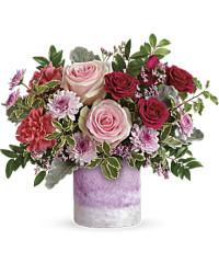 Pink | Roses | Washed In Pink Bouquet | Same Day Flower Delivery by Teleflora