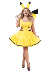 Plus Size Catch Me Honey Halloween Costume, Yellow, 4X - Ashley Stewart