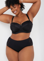 Plus Size Cutout Seamless High Waist Briefs, Papaya, 14/16 - Ashley Stewart