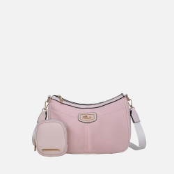 Plus Size Freya Crossbody Bag Set, Blush, N/S - Ashley Stewart