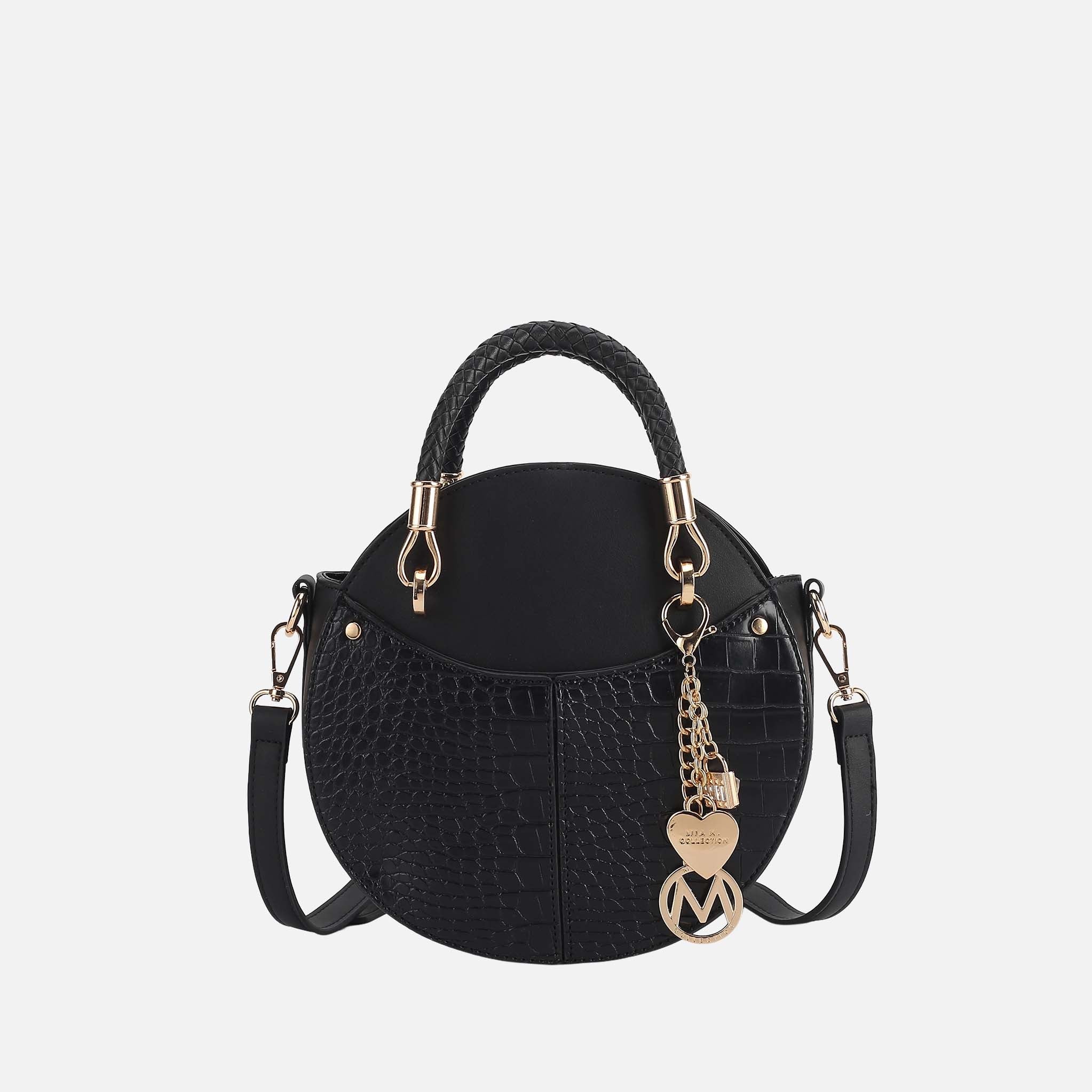 Plus Size Nobella Crossbody Bag, Black, N/S - Ashley Stewart