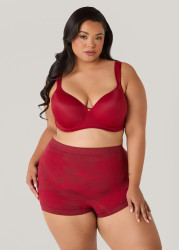 Plus Size Seamless Camo Boyshorts, Black, 22/24 - Ashley Stewart