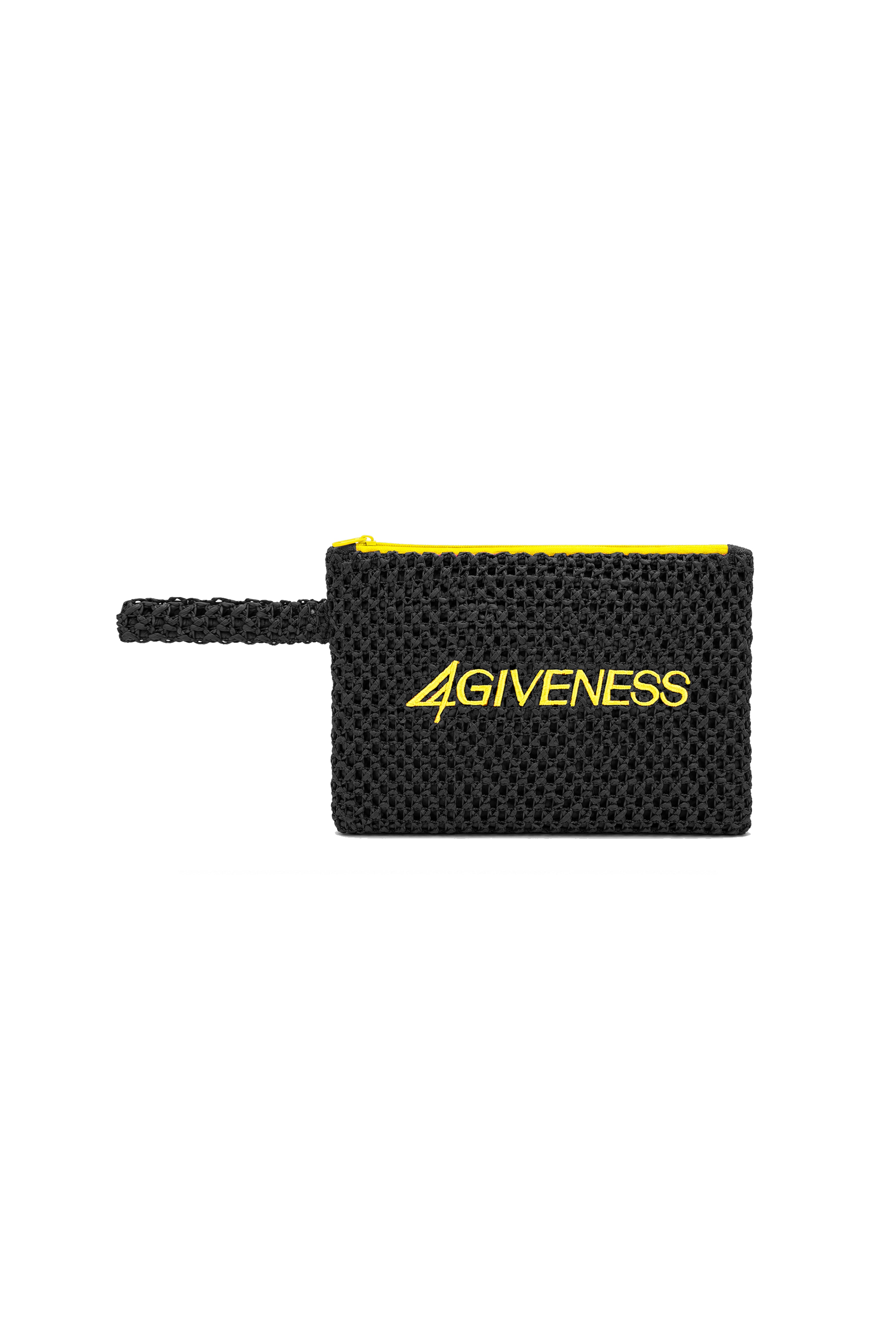 POCHETTE CARTAPAGLIA RICAMO 4GIVENESS