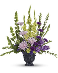 Purple | Mixed Bouquets | Cherished Memories Bouquet | Same Day Flower Delivery by Teleflora