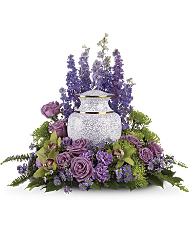 Purple | Mixed Bouquets | Meadows Of Memories | Same Day Flower Delivery by Teleflora