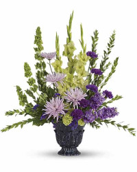 Purple | Mixed Bouquets | Cherished Memories Bouquet | Same Day Flower Delivery by Teleflora