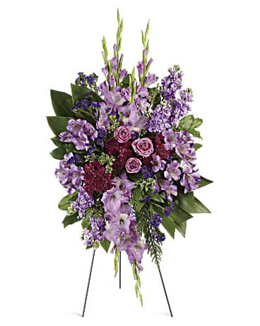 Purple | Mixed Bouquets | Lavender Reflections Spray | Same Day Flower Delivery by Teleflora