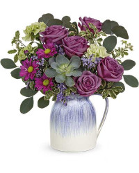 Purple | Mixed Bouquets | Springtime Treasures Bouquet | Same Day Flower Delivery by Teleflora
