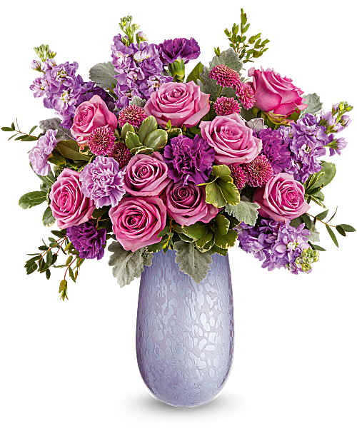 Purple | Mixed Bouquets | Vivi Bouquet | Same Day Flower Delivery by Teleflora