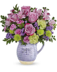 Purple | Mixed Bouquets | Whimsical Dragonfly Bouquet | Same Day Flower Delivery by Teleflora